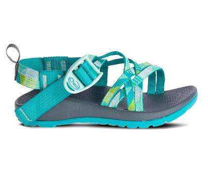 Sandalias Chacos Niños ZX/1 EcoTread Negras España MLXI40792